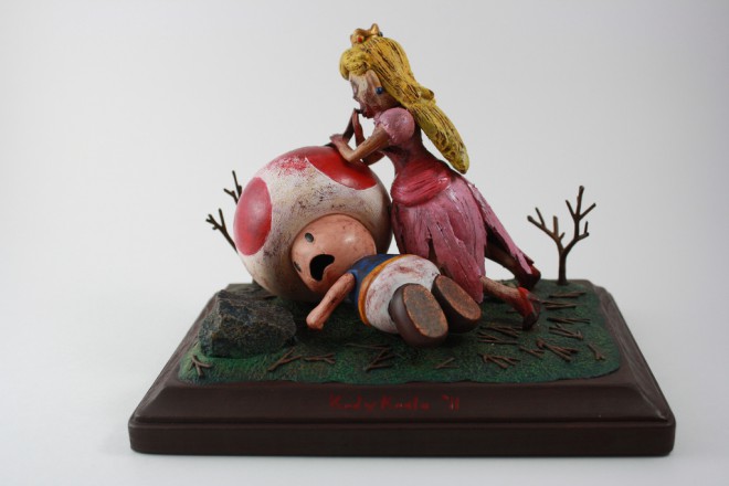 Custom Princess Peach Zombie
