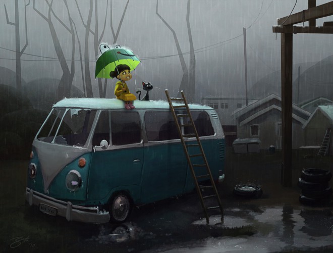 Another Rainy Day by Goro