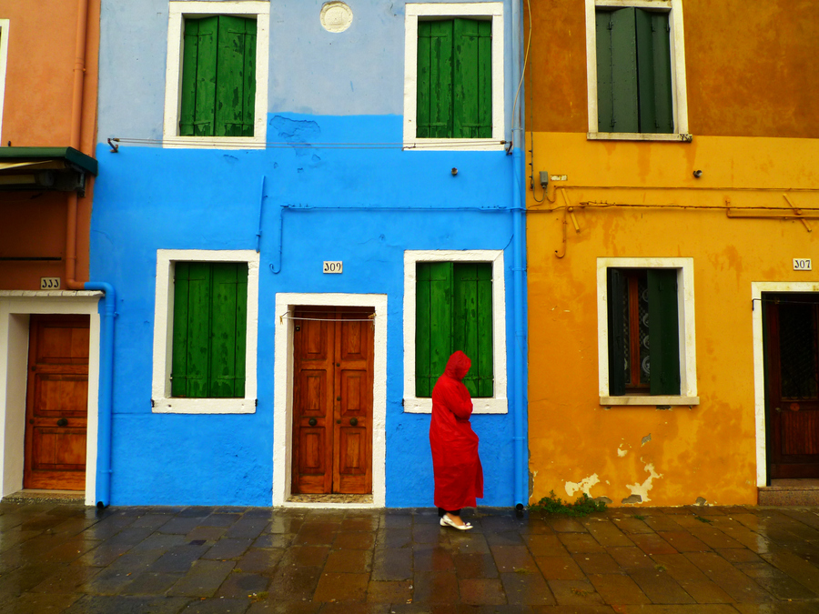 Raining in Burano ©Phang Yang
