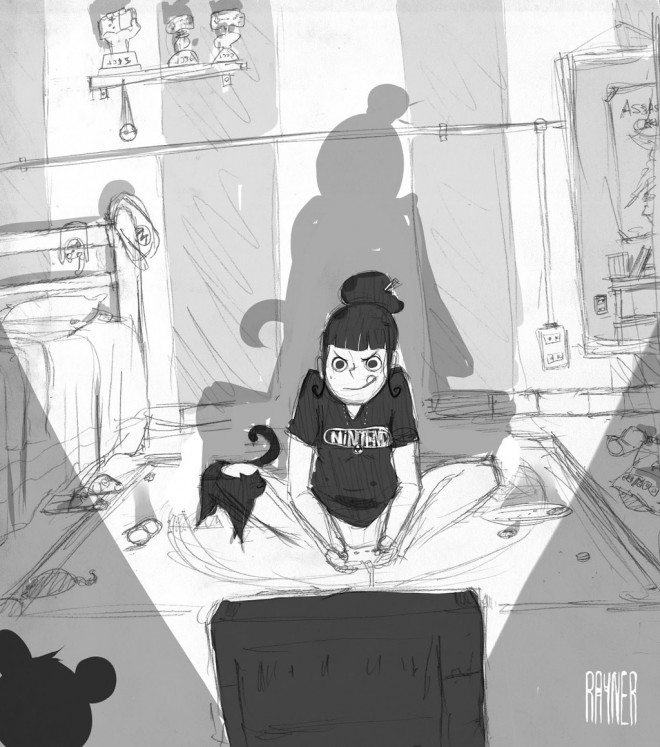 Gamer Girl by Rayner Alencar