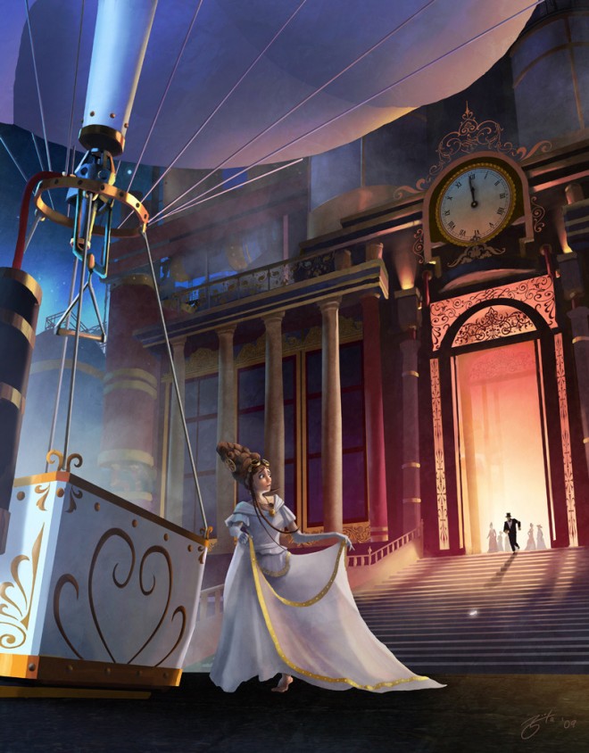Steampunked Cinderella by Goro