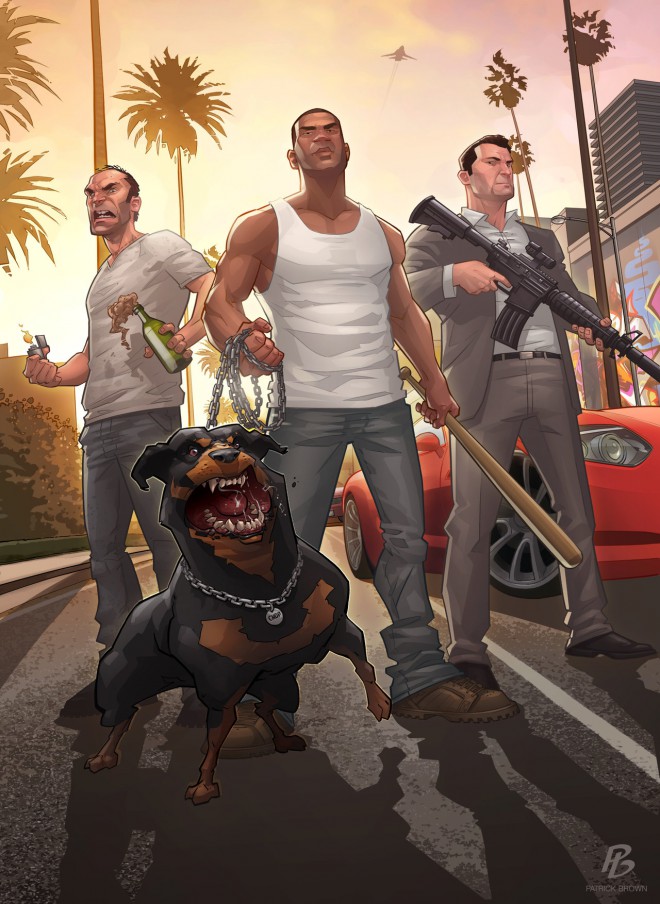 Grand Theft Auto V - The Stand Off - Patrick Brown