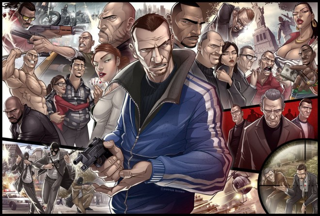 Grand Theft Auto IV Tribute - Patrick Brown