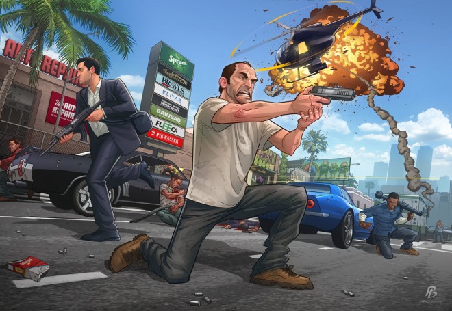 GTA V - Launch Pice - Patrick Brown