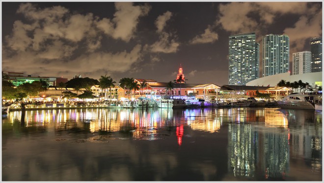 Miami Waterfront, Saturday Night - Greg Ness