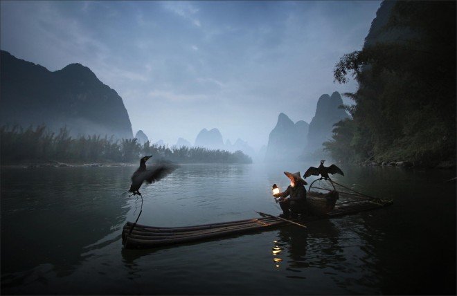 The wizard in Guilin, China