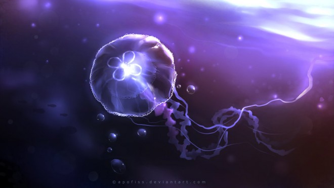 Jellyfish Queen by Rihards Donskis aka Apofiss