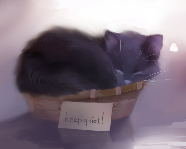 Keep Quiet by Rihards Donskis aka Apofiss