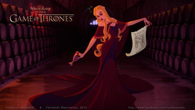 Cersei GOT Disney by Fernando Mendonca 71935967