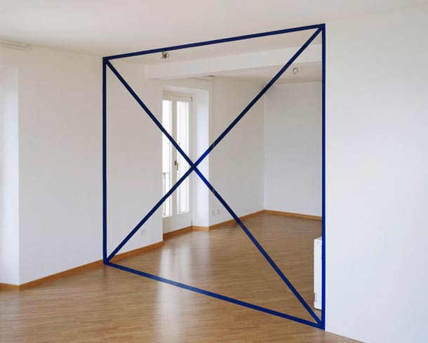 “Trapezio con due diagonali” 1996