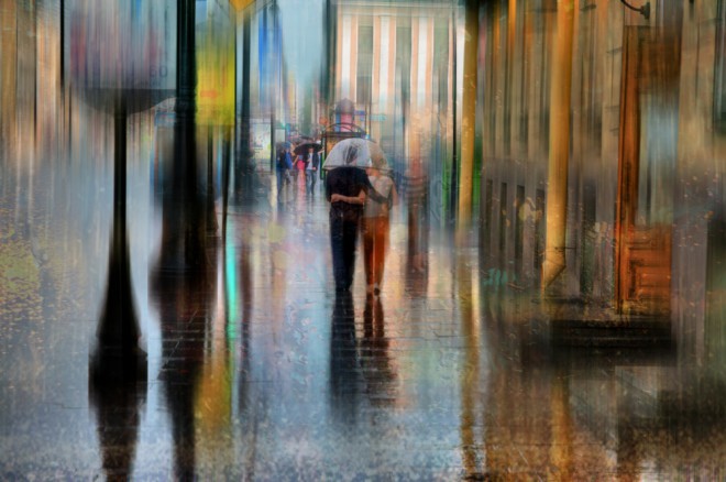 Saint Petersbourg Under The Rain by Ed Gordeev