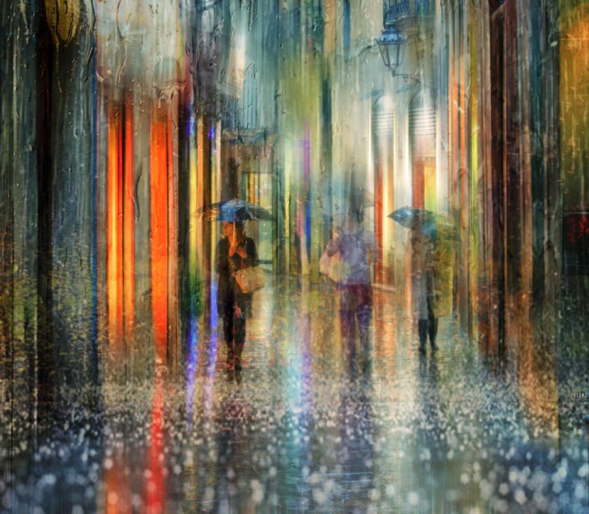 Saint Petersbourg Under The Rain by Ed Gordeev