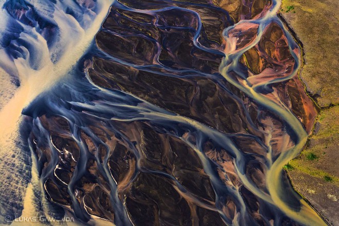 L'Islande vue d'en haut par Lukas Gawenda