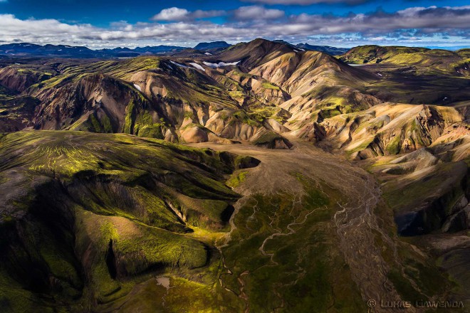 L'Islande vue d'en haut par Lukas Gawenda