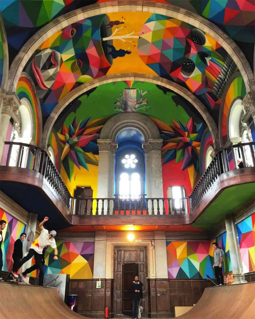 Eglise Skate Park Okuda San Miguel