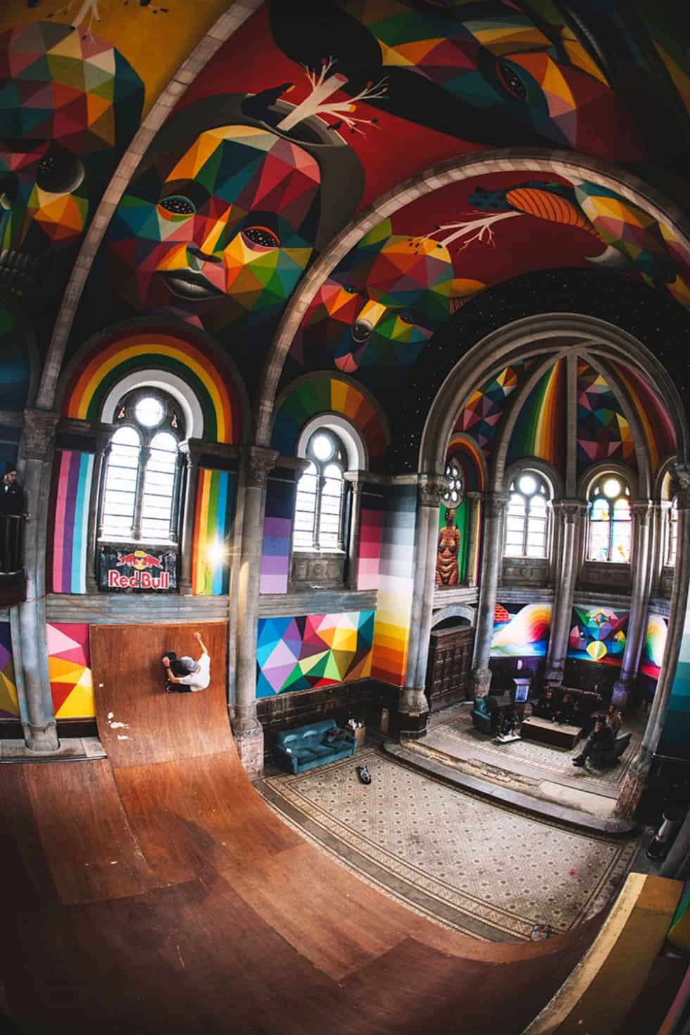 Eglise Skate Park Okuda San Miguel