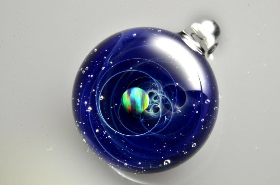 satoshi tomizu - pendentif verre 64322295