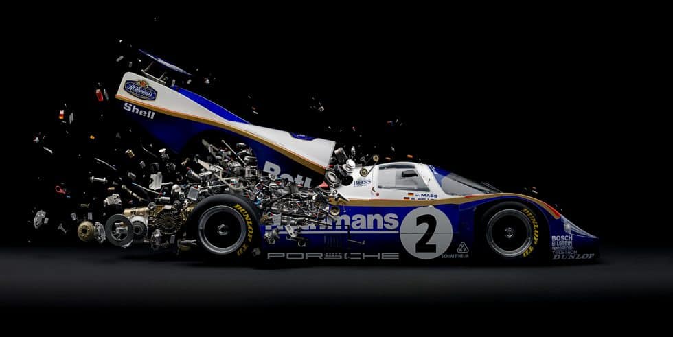 Porsche 956 / Disintegrating ©Fabian Oefner