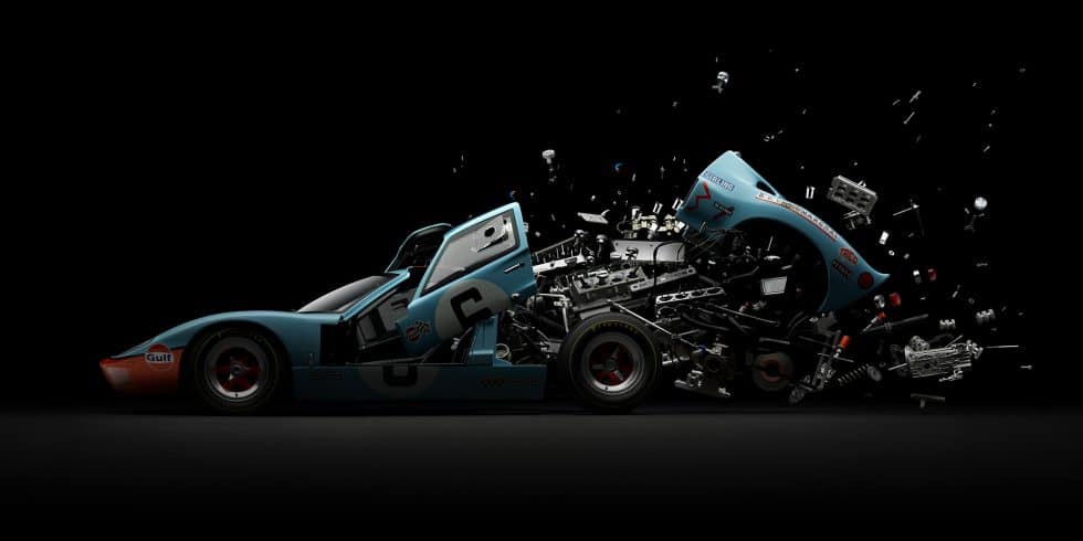 Ford GT40 / Disintegrating ©Fabian Oefner